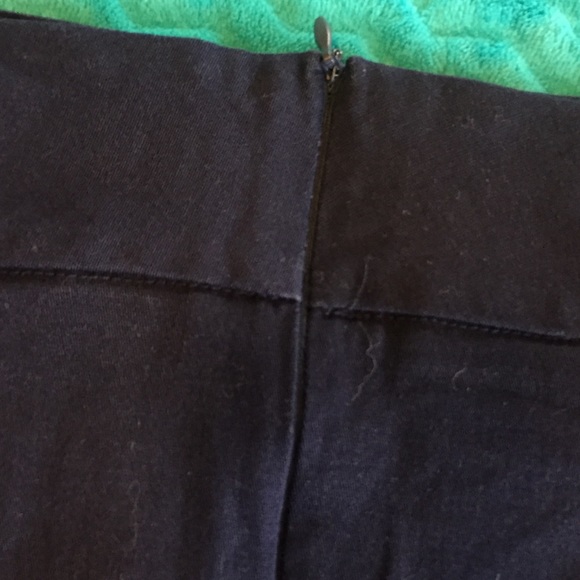 SES NAVY SRAIGHT SKIRT | sz10 with pockets - Picture 7 of 16